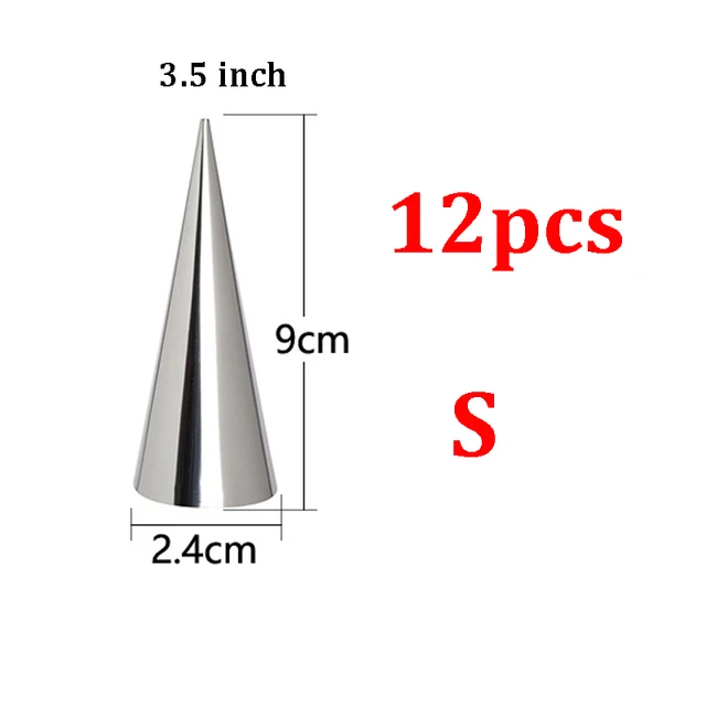 12pcs S Conical