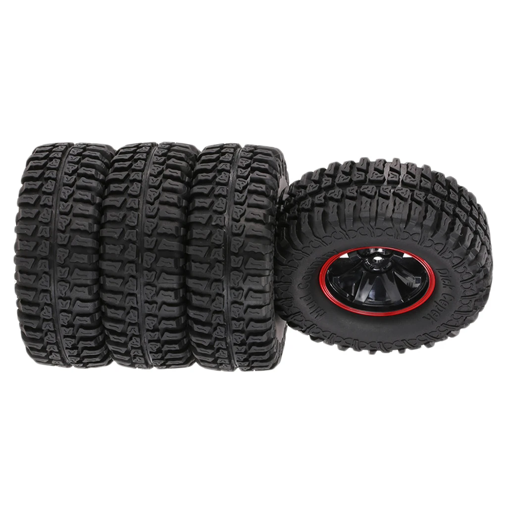 1.9 Wheels and Tires Set 103mm for 1/10 Scale RC Crawler Axial SCX10,  D90, CC01 - 4Pcs/Set