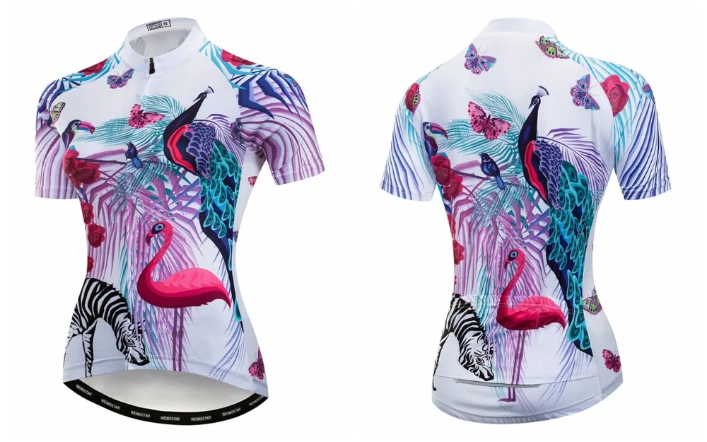 Weimostar Women Cycling Jersey Summer Short Sleeve Bicycle Clothing Mtb Mountain Shirts Top Ropa Ciclismo Quick Dry Bike Jersey