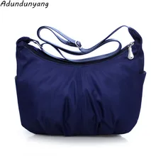 Женская сумка, водонепроницаемая нейлоновая сумка через плечо, модная повседневная Вместительная женская сумка-мессенджер от производителя