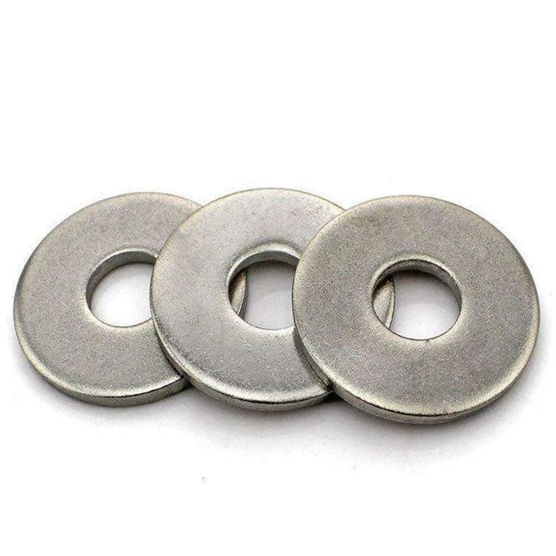 

M1.6/2/2.5/3/4/5/6/8/10 DIN125/DIN126/ISO7089/ISO7090 Flat Plain Round Washer Flat Gasket Sealing Ring 304 Steel Flat Gasket