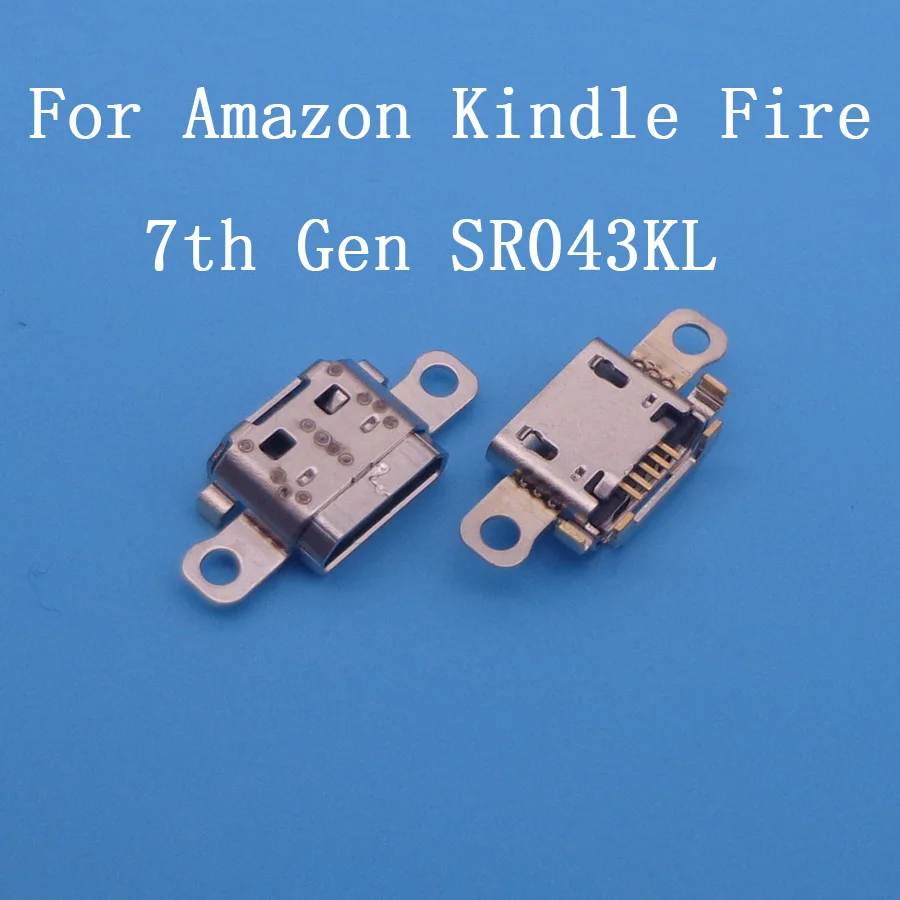 2x Micro USB Charging Port Dock Connector For Amazon Kindle Fire HD8 (SX034QT)