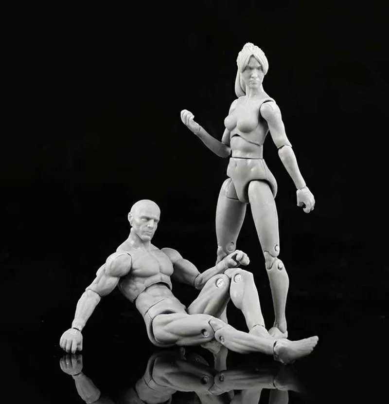 

Figma He She Movable body joint Action Figure Toy artist Art painting Anime model doll Mannequin Art Sketch Draw Human body doll