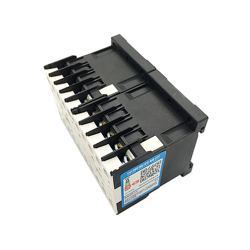 Contator ac bloqueio mecânico mini reversível bloqueio