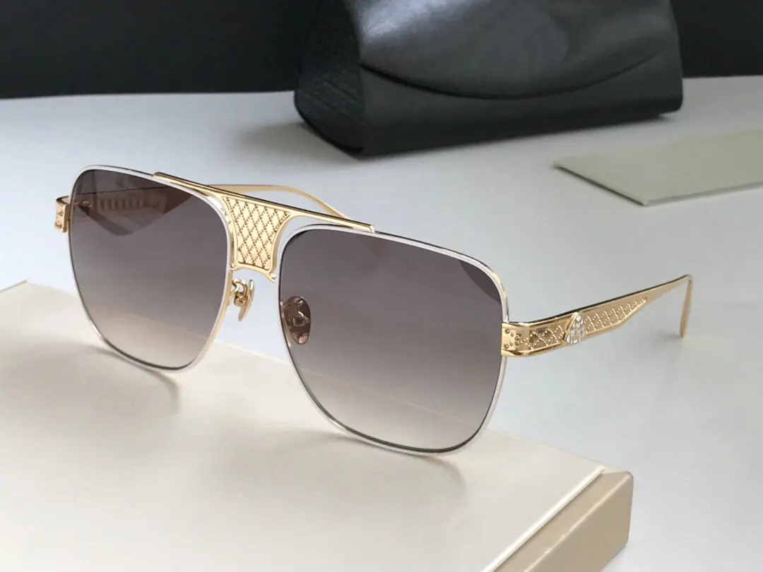 2021 Trendy Oversize Maybach Sunglasses Women Luxury Fashion Gradient  Rimless Shaded Big Metal Frame Square Sun Glasses Men - Sunglasses -  AliExpress