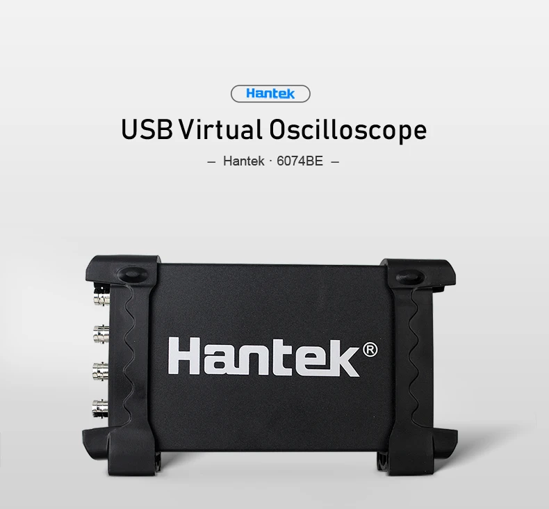 Description Picture 5 of itemОсциллограф Hantek 6074BE Digital Storage osciloscópio PC USB Portable Oscilloscopes 4 Channels 70MHz bandwidths Support WIN10