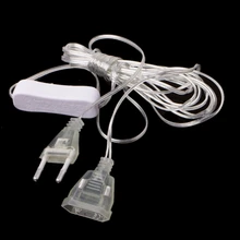 100 Вт штепсельная вилка европейского стандарта папа-мама источник питания адаптер переменного тока УДЛИНИТЕЛЬ шнур 3 м 5 м AXYF