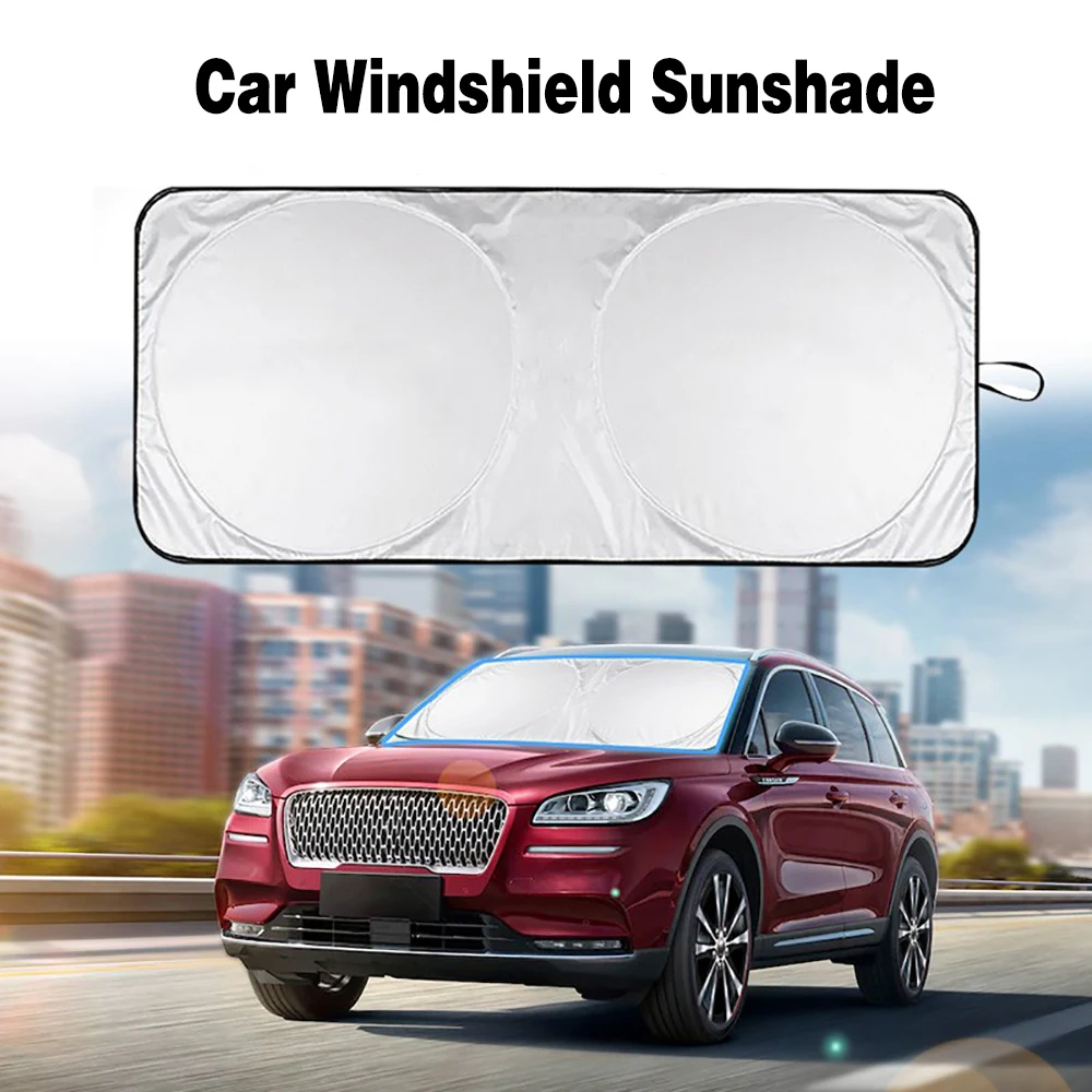 

Car windshield sun shade cover protector parasol coche window sunshade auto sun visor blind block summer cooling shading 2020