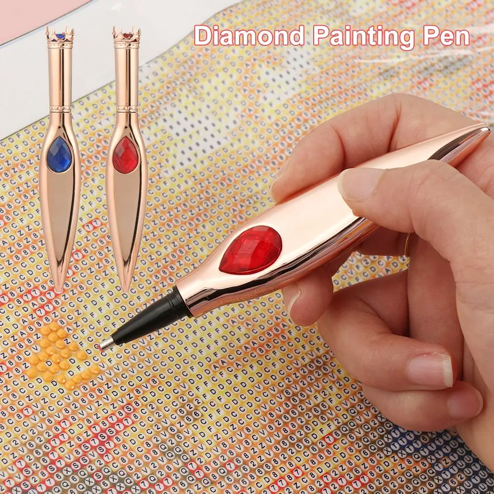 5D Diamond Painting Pen Glitter Diamond Sparkle Point Drill Pens Cross