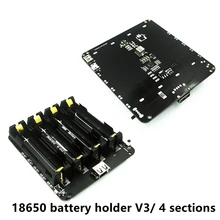 

New 18650 Battery Holder V3 Board Compatible With Raspberry Pi Raspberry Pi 3 Overcharge Protection 5V 4 Sections