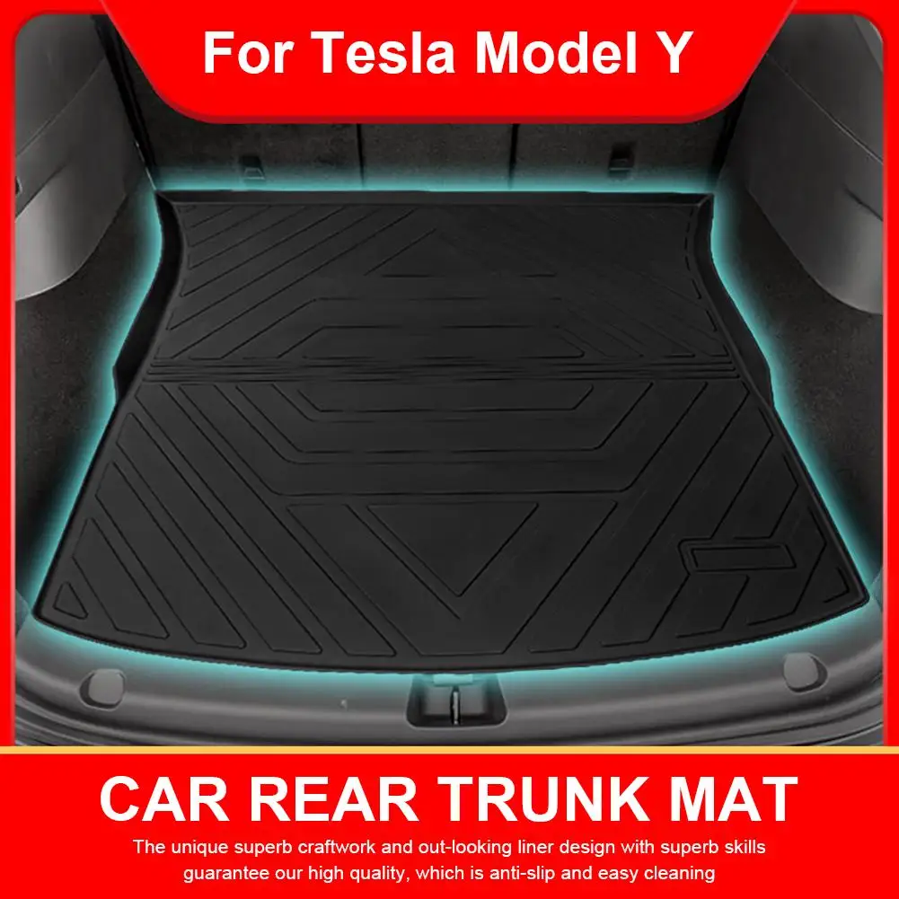 

Trunk Mat Waterproof Car Front Rear Trunk Storage Mat Cargo Tray Protective Pads Trunk Mat for Tesla Model Y Car Accessories