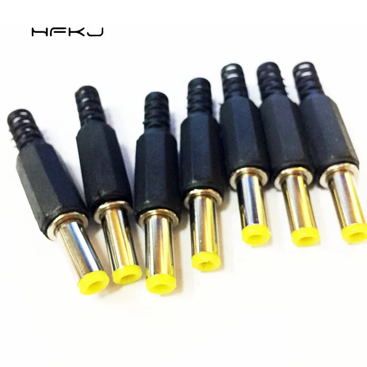 

Manufacturers Direct Selling DC 5525 Male Connector Solder DC 5.5X2.5 Size Power Connector DC Plug 5.5X2.5X14