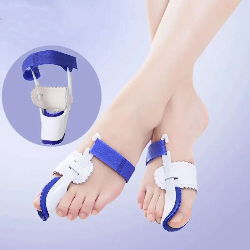 2pcs Big Toe Straightener Separator Bunion Splint Foot Hallux Valgus Corrector Night Splint Foot Pain Relief Foot Care Tool 2pcs Big Toe Straightener Separator Bunion Splint Foot Hallux Valgus Corrector Night Splint Foot Pain Relief Foot Care Tool