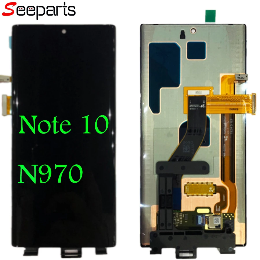 

6.3"Amoled For Samsung Note 10 LCD Note10 Lcd Display Touch Screen Digitizer Assembly For Samsung N970F N970U N970N N9700/DS lcd