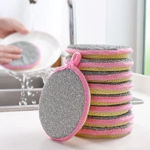 

3/5/10PC Double Sides Cleaning Sponge Pan Pot Dish Clean Sponge Household Cleaning Tools Dishwashing Brushes Kitchen Accessories