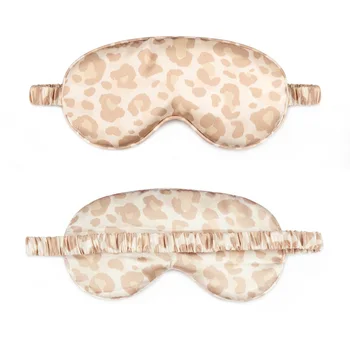 

Natural Mulberry Silk Sleep Mask For Eyes Bandage Double-Sided Shading Sleeping Eye Mask Cover Soft Blindfold Travel Rest