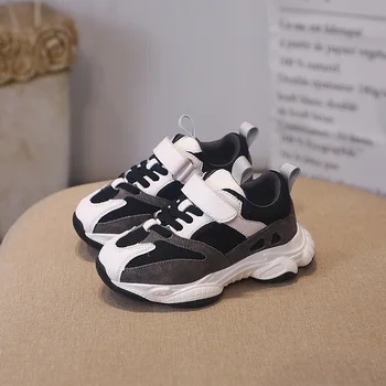 

children's sports shoes 2019 autumn new children's shoes Korean version of the breathable boy running shoes girls casual shoes