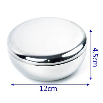 

Korean Stainless Steel Rice Bowl Dish Korea Warm Bowl Traditional Bowl With Lid