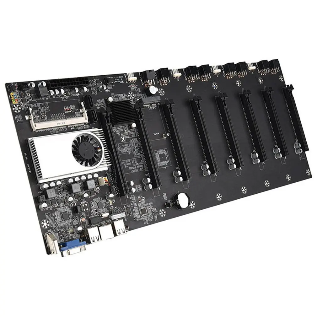 Материнская плата для майнинга 8 GPU с ЦП криптовалют эфириум Биткоин резервная BTC