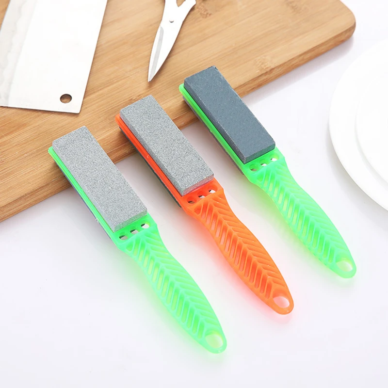 Hand Held Double Sided Knife Sharpener Professional Kitchen Sharpening Stone Grinder Knives Whetstone Sharpener Tool Dropship Sharpeners Aliexpress