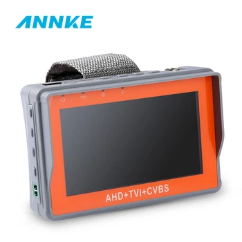 

ANNKE 4.3 Inch 1080P CCTV Tester AHD CVI TVI Analog CVBS in 1 Anolog Camera Testing PTZ UTP Cable Tester 12V1A Output