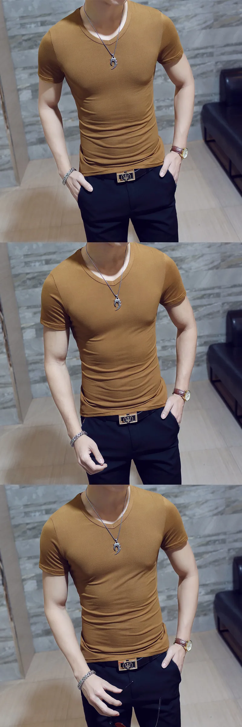 VLeading Khaki