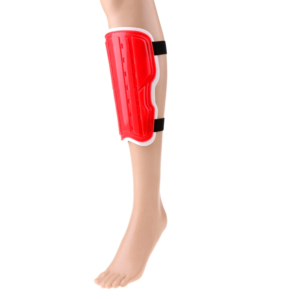 1 Pair Soccer Shin Guard Unisex Adults Kids Football Sports Leg Support Protector Shield Pads - Choose Colors & Sizes
