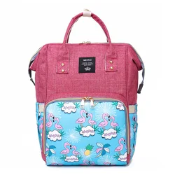 Sac à dos à couches de grande capacité, sac de maternité étanche multifonction pour bébé, sacs à couches pour maman, sac de voyage pour poussette en vogue 
