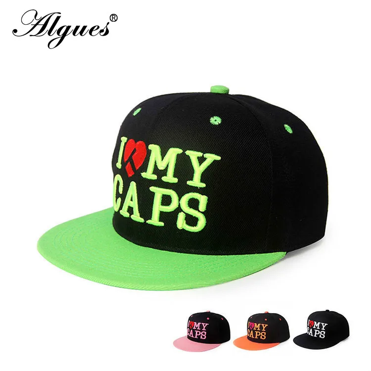 

New Fashion Snapback Baseball Cap Flat-brimmed Hat Visor Hat Wild Personality Hip Hop Hats for Men Women Caps Letter