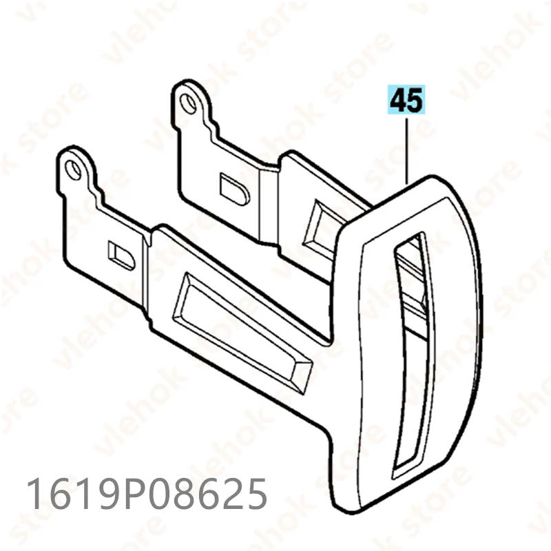 Опорная ножка для сабельной пилы BOSCH GSA12V-LI GSA10.8V-LI GSA12V-14 PS60 1619P08625 Cordl аксессуары