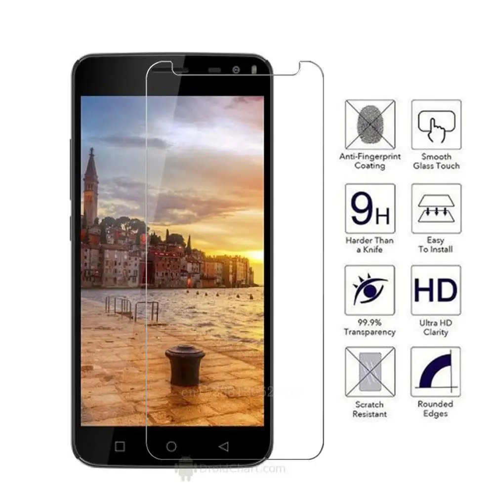 Закаленное стекло для Jinga Hotz M1 4G защита экрана 2.5D 9H закаленное премиум-класса
