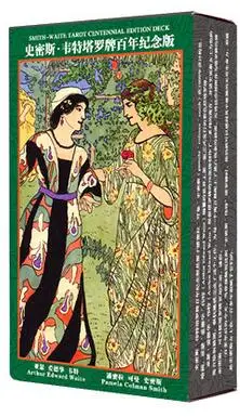 Стиль Таро карты английская/чийская версия divination игральные карты колода карт Таро для семьи вечерние карты игра, настольная игра - Цвет: 6