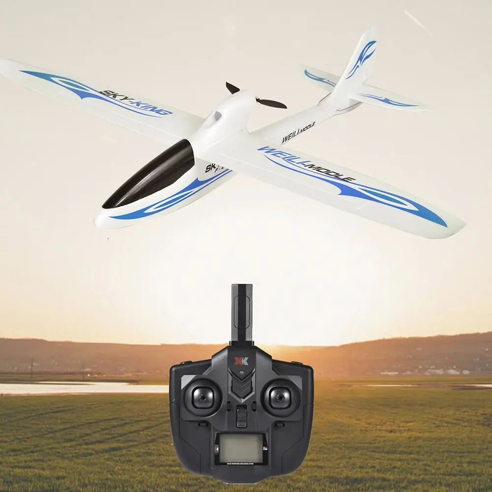 WLtoys F959 RC Airplane 3CH 2.4G 200 Meters Flying Distance Fixed Wing Remote Control Aircraft Toy Gift for Boyfriend