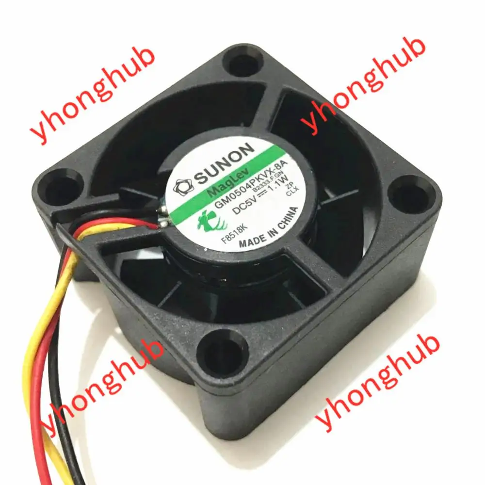 Ventilador de Refrigeração do Servidor Sunon v 1.1 w 40x40x20mm Gm0504pkvx-8a B2333.f.gn dc 5