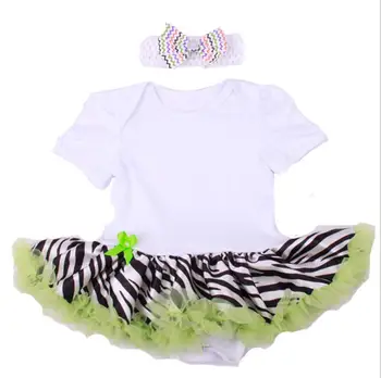 

Infant Lace Satin Romper Solid Color Halloween Pink Flower Baby Girls Tutu Dress Headband 0-18months