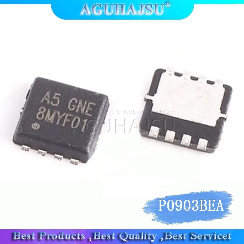 5 шт. A5 GNB GND VND QFN8 P0903BEA QFNSilk screen:A5GND | Электронные компоненты и принадлежности