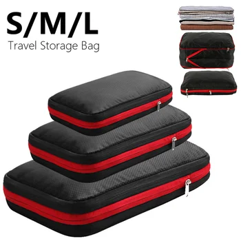 

Double Layer Compression Storage Bag Portable Travel Luggage Clothing Organizer Waterproof Packing Bags Large Medium Small Size