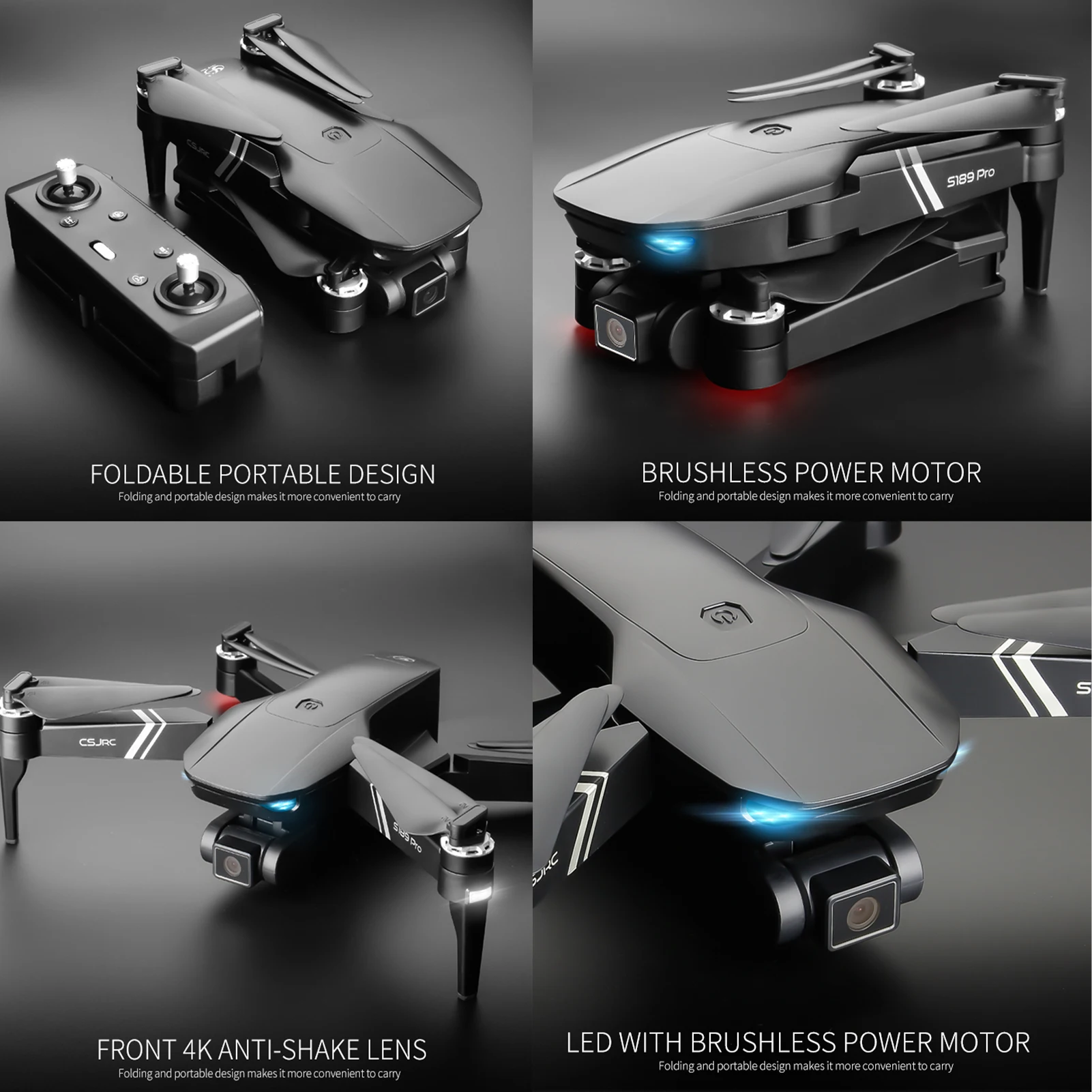 Original Csj S189 Pro Gps Drone With 4k 