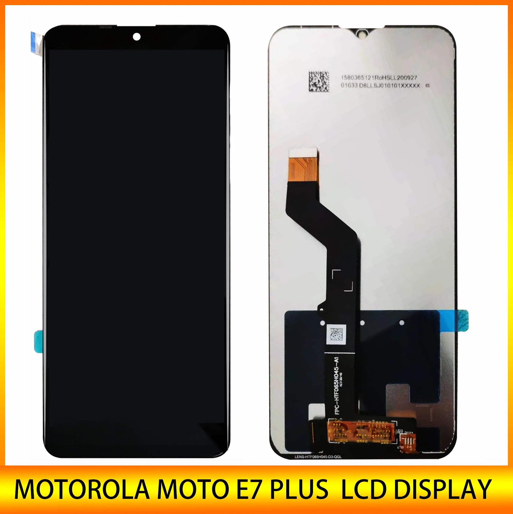 

High Quality ORIGINAL Lcd 6.5" For MOTOROLA MOTO E7 PLUS XT2081-1 XT2081-2 LCD Display Screen Touch Sensor Digitizer Tape&Tool