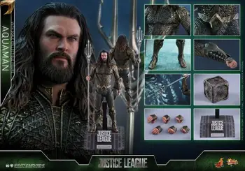 

Full set figure Hot Toys MMS447 1/6 Scale Aquaman Jason Momoa Action Figure doll toys for fans Collection Gift