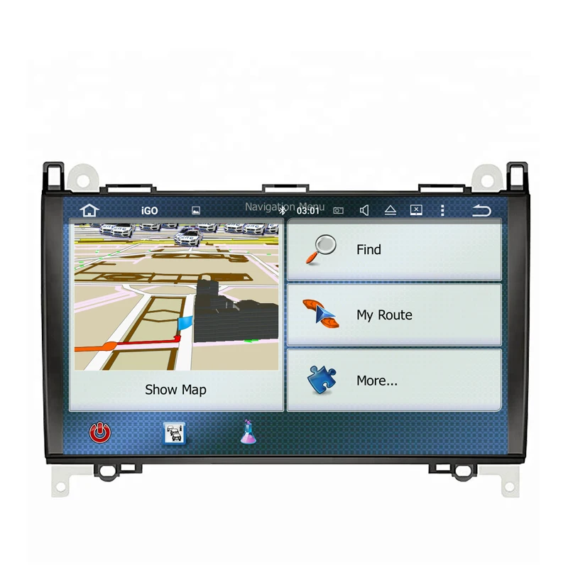 NAVITOPIA 9 дюймов 4 Гб ОЗУ 64 ПЗУ Восьмиядерный Android 0 Автомобильный GPS навигатор для Benz