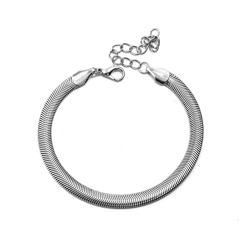AliExpress,, модный ножной браслет в европейском и американском стиле, аксессуары, змеиная цепочка, масштабные украшения для ног, Fz0057