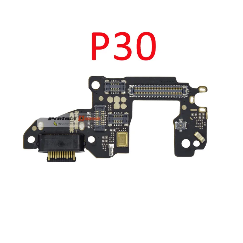 For P30 1 шт. для huawei P9 P10 lite Plus USB док-коннектор, зарядный порт зарядное устройство микрофон с гибким кабелем Модульная плата - Цвет: For P30