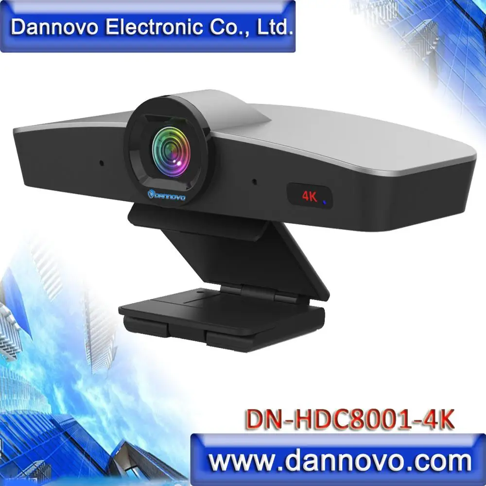Sala de Vídeo Potência de Vídeo Sinal de Controle Digital de 4x Dannovo Conferência Câmera Zoom Cabo Oferece Dn-hdc8001-4k Usb 3.0 Uvc 4k