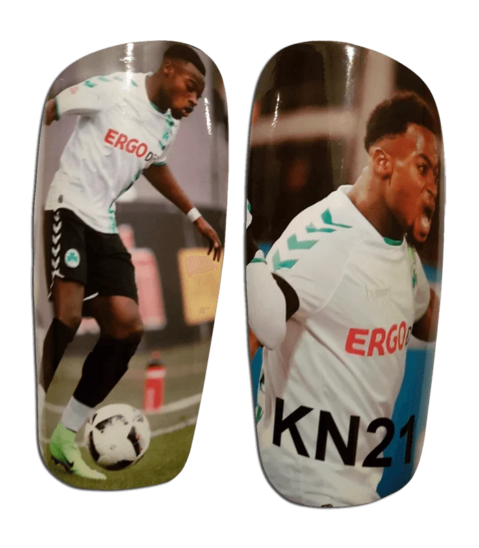 VIP Sublimation Printing Shin Guards Pads Personalized Adult kids Soccer Foot Protection Football Shinguard