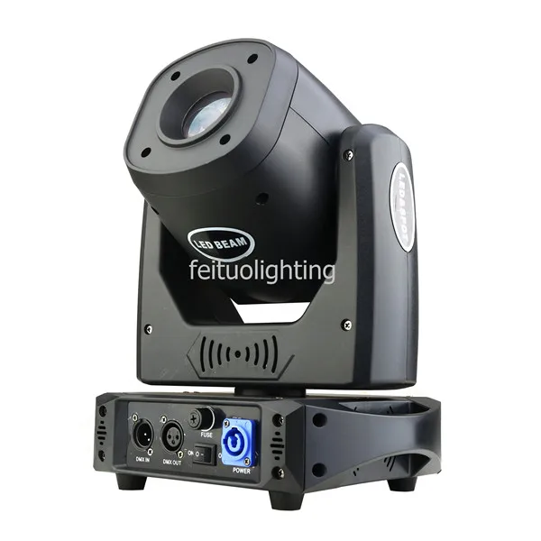 E-2lights/лот Высокого качества Радужный эффект led 120 Вт движущаяся головка пятно 14 каналов 3 фасетная Призма светодиодная точечная движущаяся головка для dj