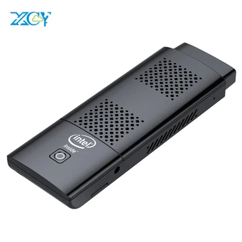 

XCY Mini PC Stick Intel Celeron N4100 Quad-cores 4GB LPDDR4 128GB eMMC HDMI 2.0 4K 60Hz 2.4G/5.0G WiFi Bluetooth 4.2 Windows 10