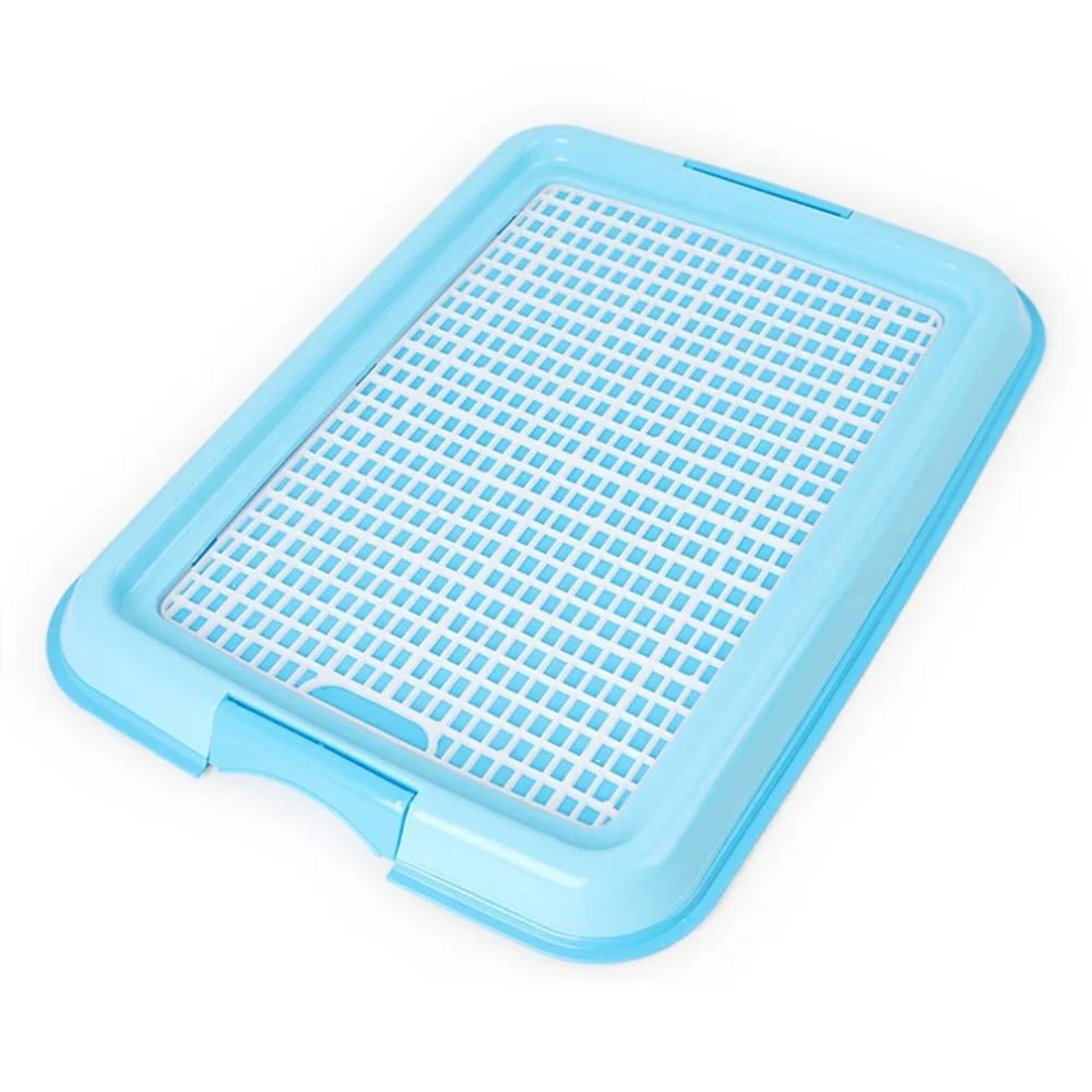 

Pet Dog Mesh Dog Toilet Pee Pad Tray Cat Mat Pet Potty Toilet Puppy Pee Training Clean Toilet for dogs Resin Pet Puuy Pad