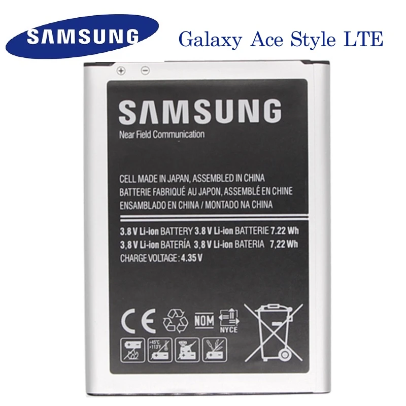 Eb-bg357bbe 1900mah Original Battery For Samsung Galaxy Ace Style Lte  Sm-g357fz G357 Replacement Battery Nfc Genuine Battery - Mobile Phone  Batteries - AliExpress