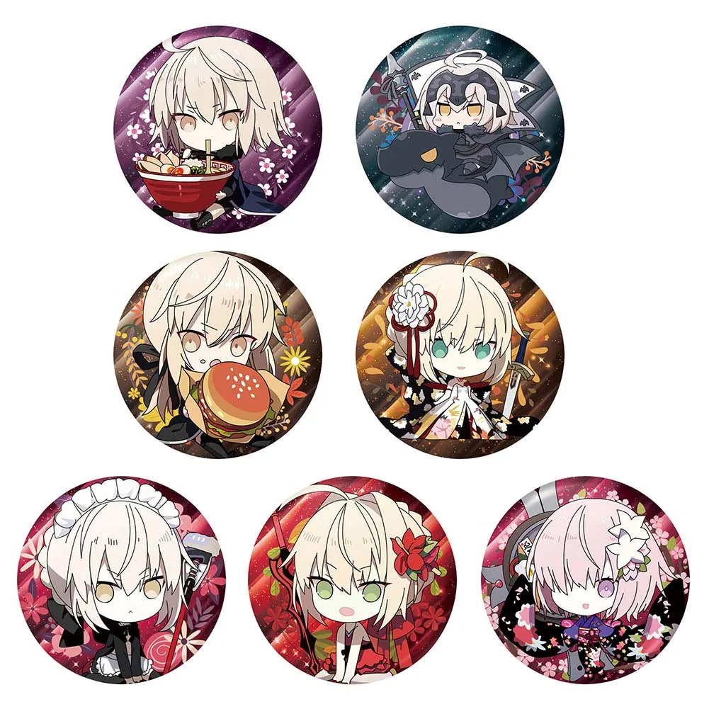 Аниме Fate/stay Night значок брошка мультфильм булавки для одежды шляпа рюкзак Applie| |